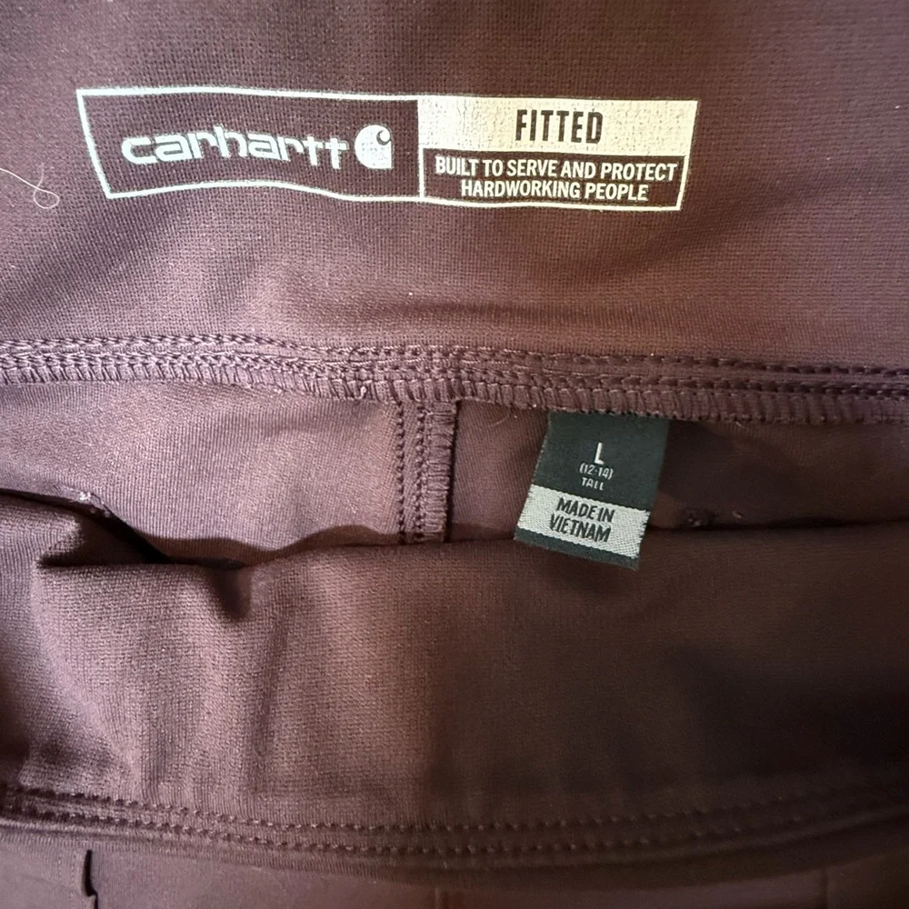 Carhartt Women’s Stretch Work Pants Size L/8-10 - Picture 7 of 7